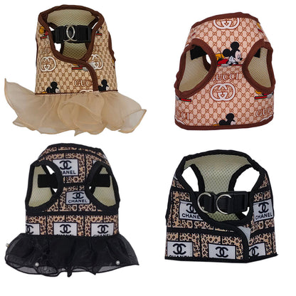 Wildstyle Leopard Print Dog Vibrant Harnesses