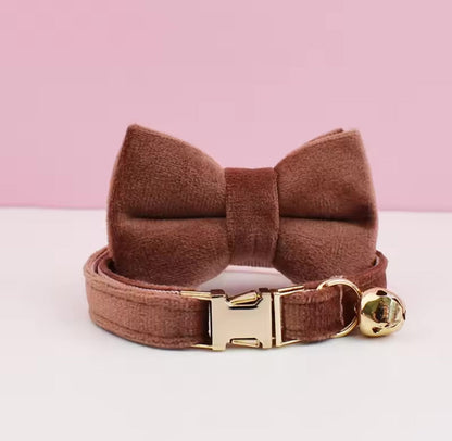 Velvet Charme Collars And Bow Fresh Ties
