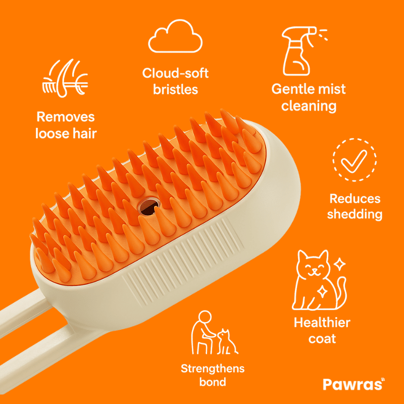 STEAM GROOMING BRUSH