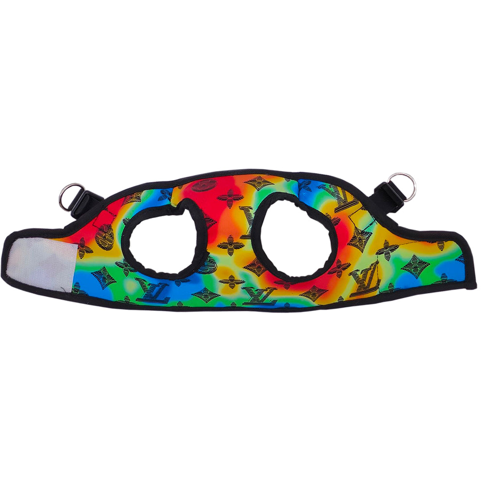 Stylish Paws Patterned Doggo Offbeat Harness