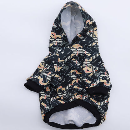 Doggo Autumn Thickened Golden Hoodie