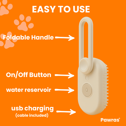 STEAM GROOMING BRUSH