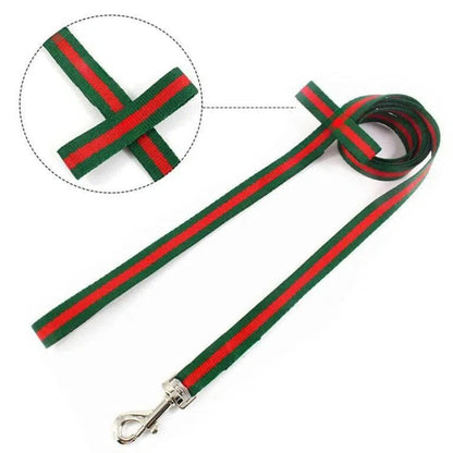 GG Bow Tie Collar Leash Redux Set