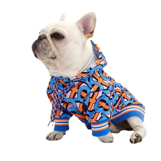 Blue Dog Lit Hoodie