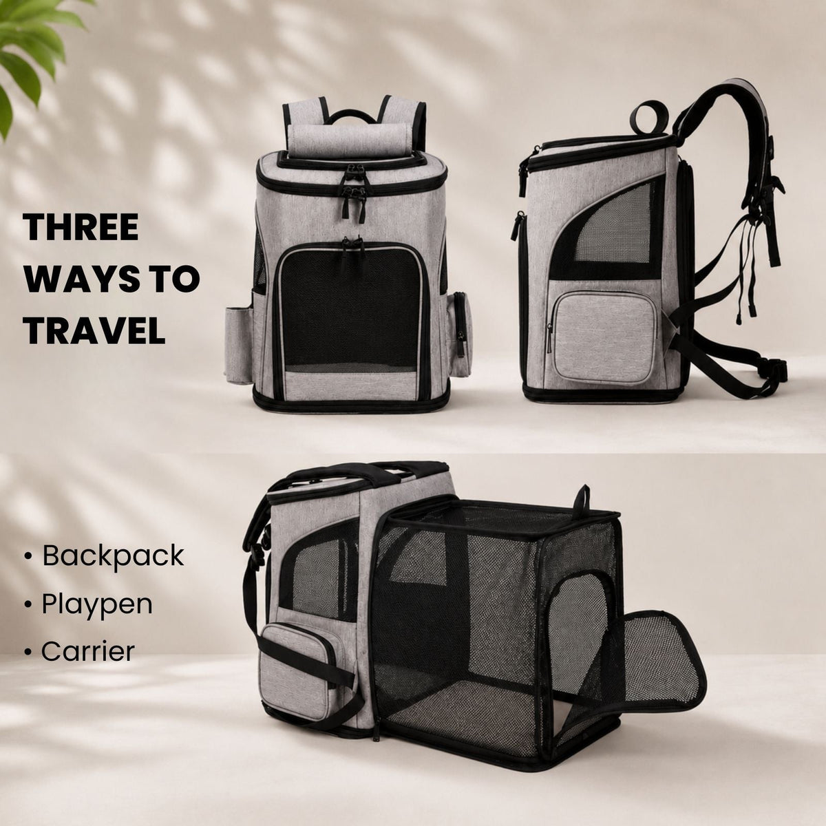 EXPANDABLE CAT BACKPACK