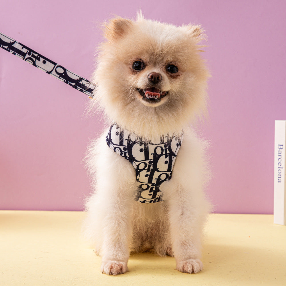 DD Furry N' Fabolous Harness & Leash Banger Set