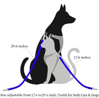 2 Pack Pet Safety Seatbelt for Dogs & Cats
