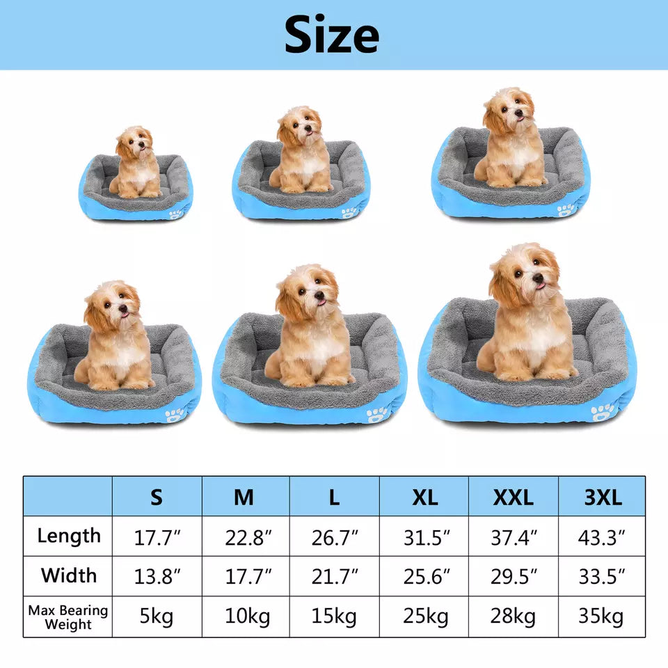 Calming Sleep Doggy Warped Bed